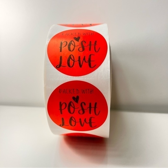 Thank You Stickers for poshmark 2in round  | Shipping Supplies |  NWT​​  100 pac - Picture 11 of 13